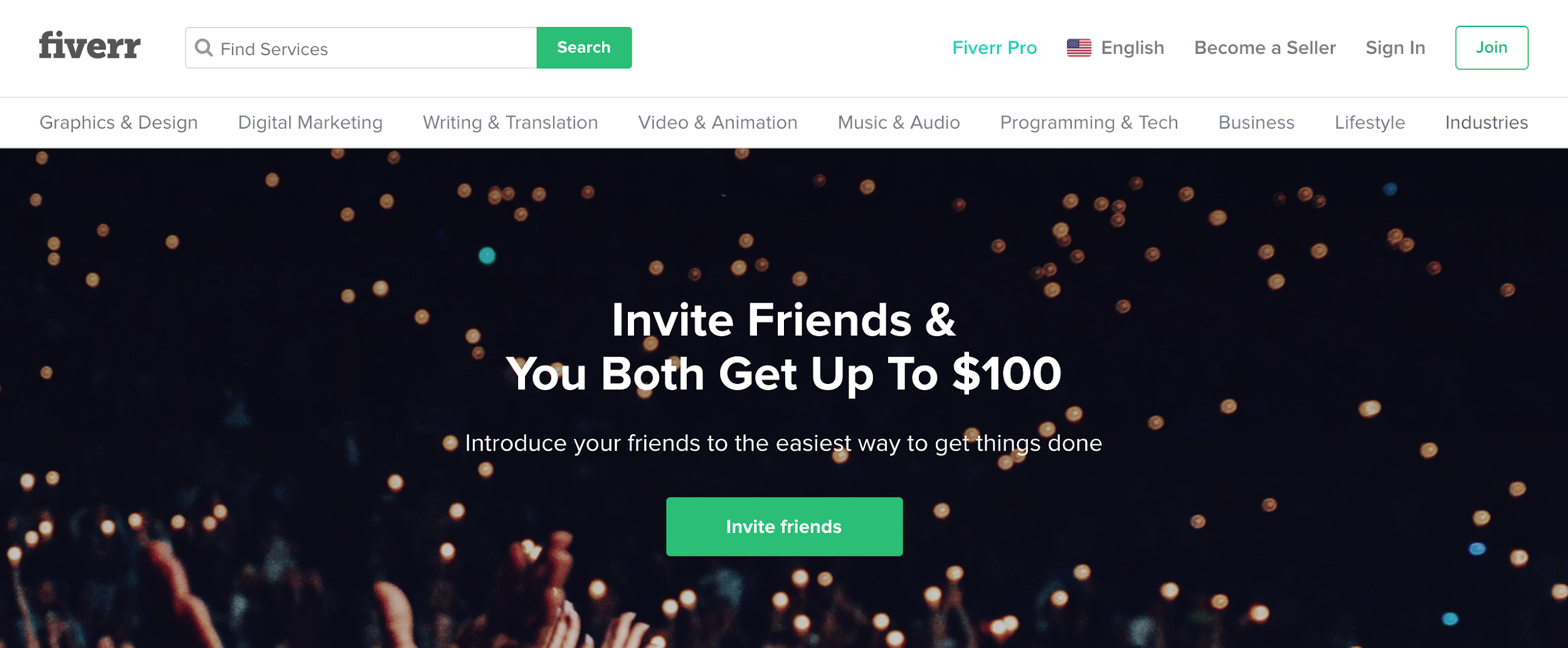 Fiverr Referral Program